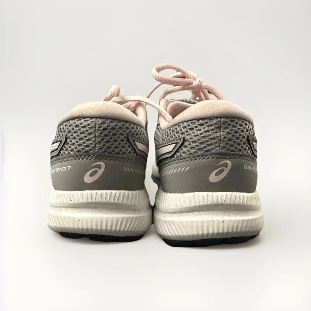 ASICS Gel Contend 7 Womens Size 6  Gray Pink Amplifoam Sneakers